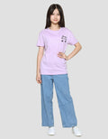 Nevada Kaos Lengan Pendek Anak Perempuan Pocket Lets Go Together