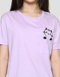 Nevada Kaos Lengan Pendek Anak Perempuan Pocket Lets Go Together