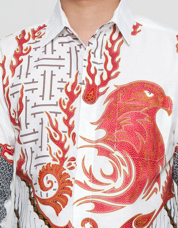 Krisna Wahyu Kemeja Batik Lengan Panjang Pria