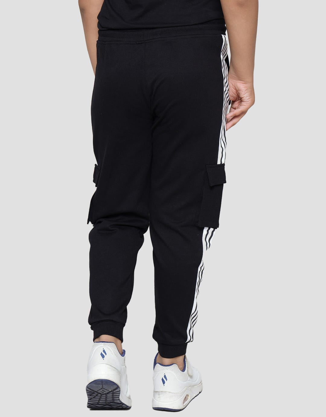 Marvel Long Pants Knit Avenger Logo Capt Amrik Stripe Kargo
