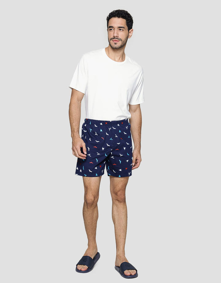 Cole Men's Bird Flock Print Boxer