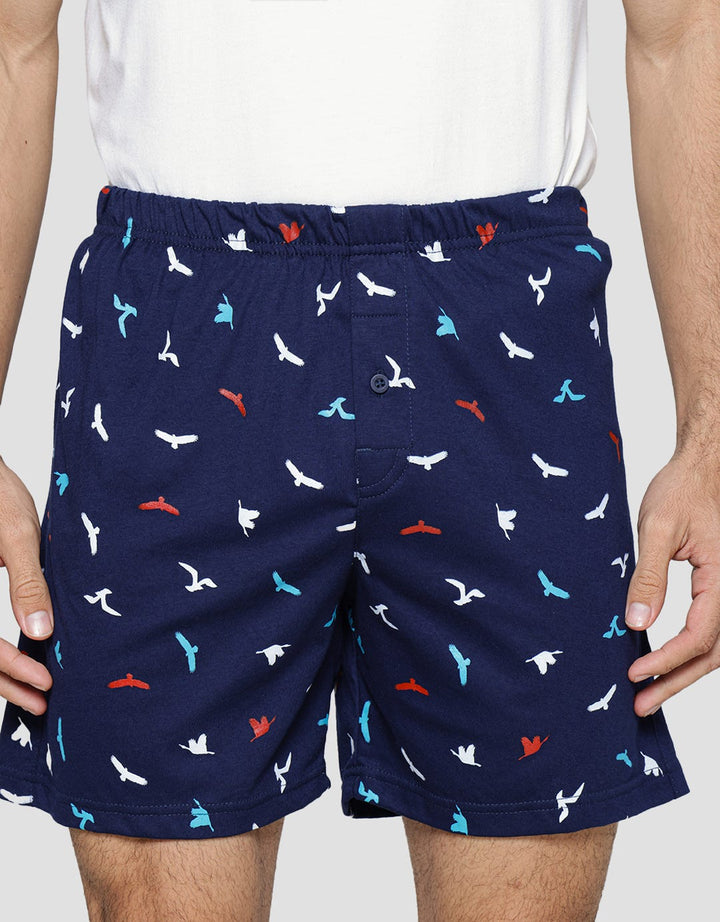 Cole Men's Bird Flock Print Boxer