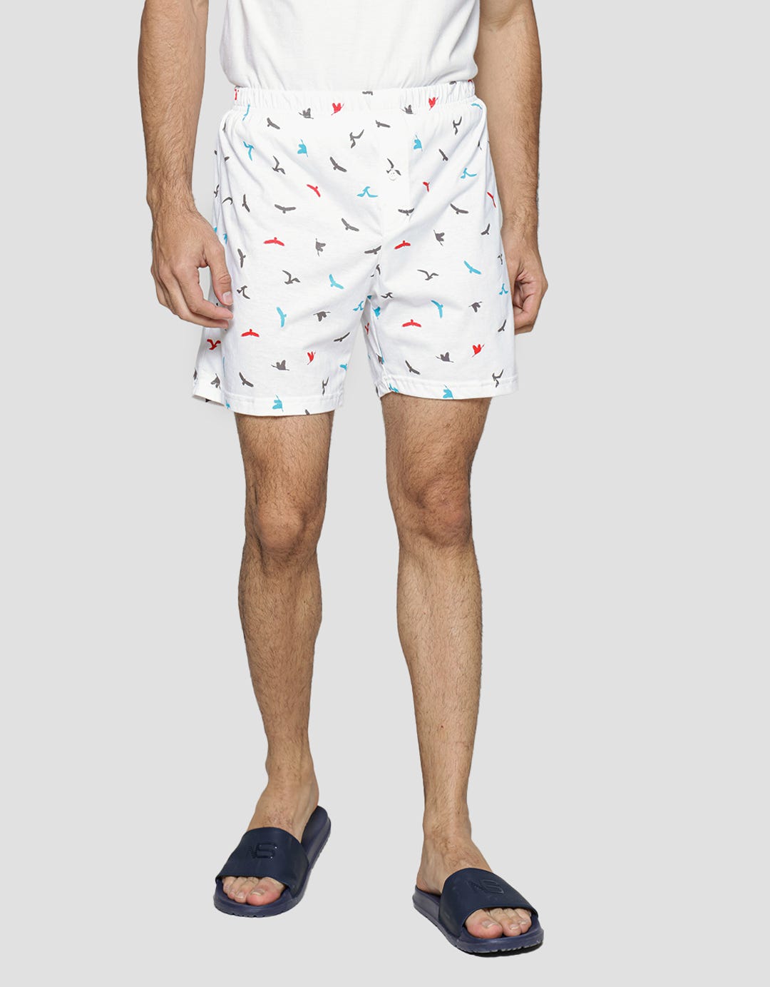Cole Men's Bird Flock Print Boxer