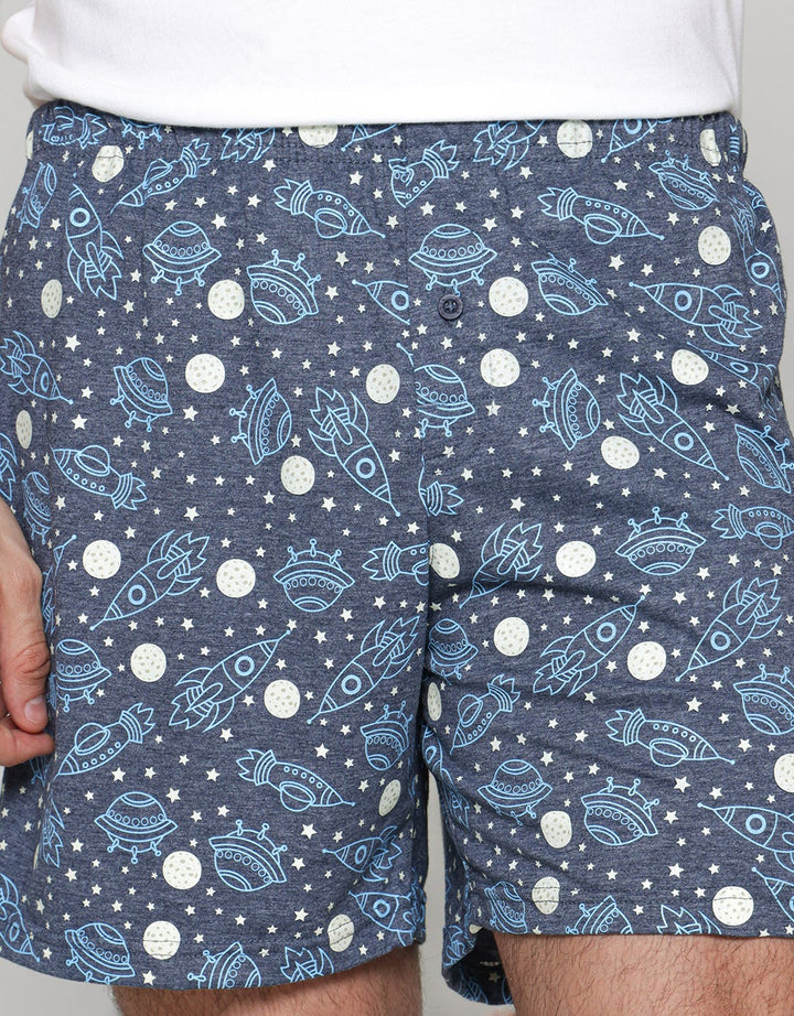 Cole Space Moon Men's Boxer