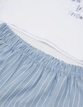 Pipiniko Dino Stripe Set Pakaian Anak Laki-laki