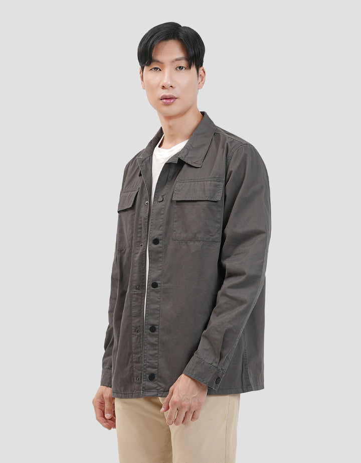 Gab's Trucker Piece Dyed AAJC162H1023 Jaket Pria