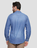 Gabs Denim Washed Kemeja Pria