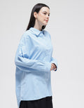 Lois Girl Cotton Suede Look Shirt