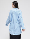 Lois Girl Cotton Suede Look Shirt