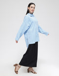 Lois Girl Cotton Suede Look Shirt