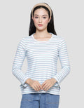 Lois Girl Stripe Style Kaos Wanita