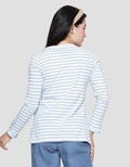 Lois Girl Stripe Style Kaos Wanita
