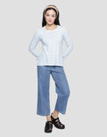 Lois Girl Stripe Style Kaos Wanita