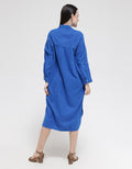 Lois Girl Cotton Suede Look Dress