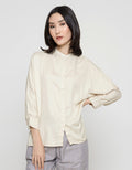 Lois Girl Cotton Rayon Twill Blouse Wanita