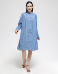 Lois Girl Cotton Denim Dress