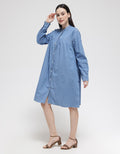 Lois Girl Cotton Denim Dress