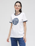 Lois Girl Cotton 24'S T-Shirt Wording Brand