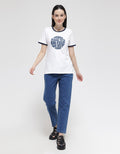 Lois Girl Cotton 24'S T-Shirt Wording Brand