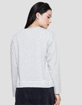 Lois Girl Asy Stripe Kaos Wanita