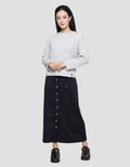 Lois Girl Asy Stripe Kaos Wanita