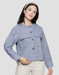 Lois Girl  Kc822 Blouse Wanita