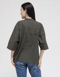 Lois Girl Cotton Blouse Button