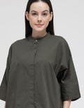 Lois Girl Cotton Blouse Button