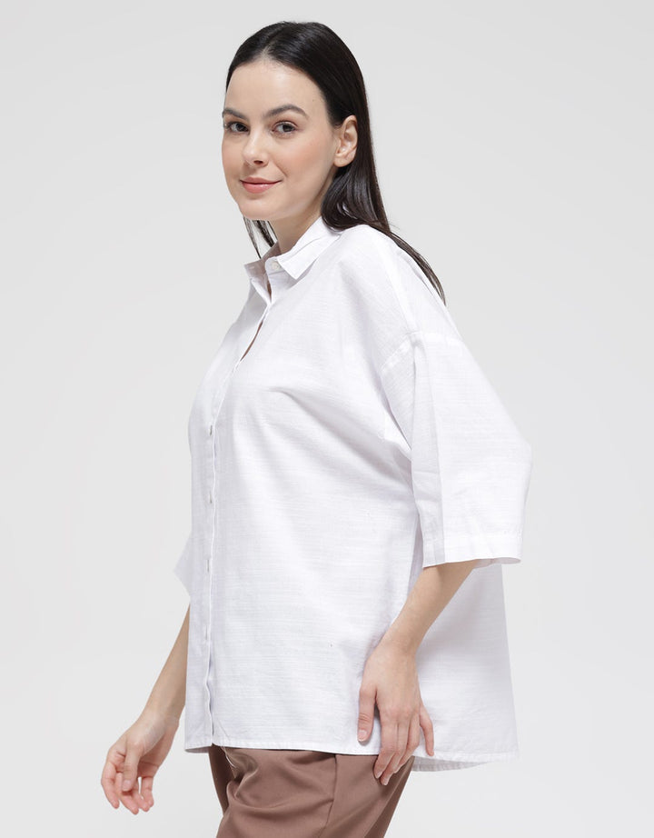 Lois Girl Cotton Linen Shirt