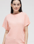 Lois Girl Cotton Suede Look T-Shirt