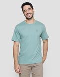 T Zone Round Neck Basic Kaos Pria