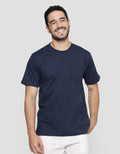 T Zone Pocket Basic Tee Tone On Tone Kaos Lengan Pendek Pria