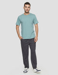 T Zone Pocket Basic Tee Tone On Tone Kaos Lengan Pendek Pria