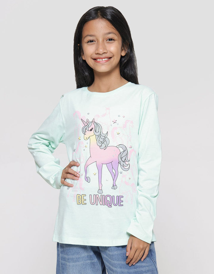 Aero Unicorn Be Unique Kaos Anak Perempuan