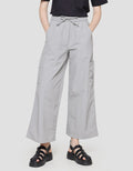 American Jeans Nylon With Side Pockets Celana Jogger Wanita