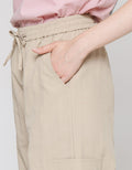 American Jeans Nylon With Side Pockets Celana Jogger Wanita