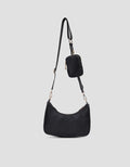 Nevada Shoulder Bag Solid Vivere Wanita
