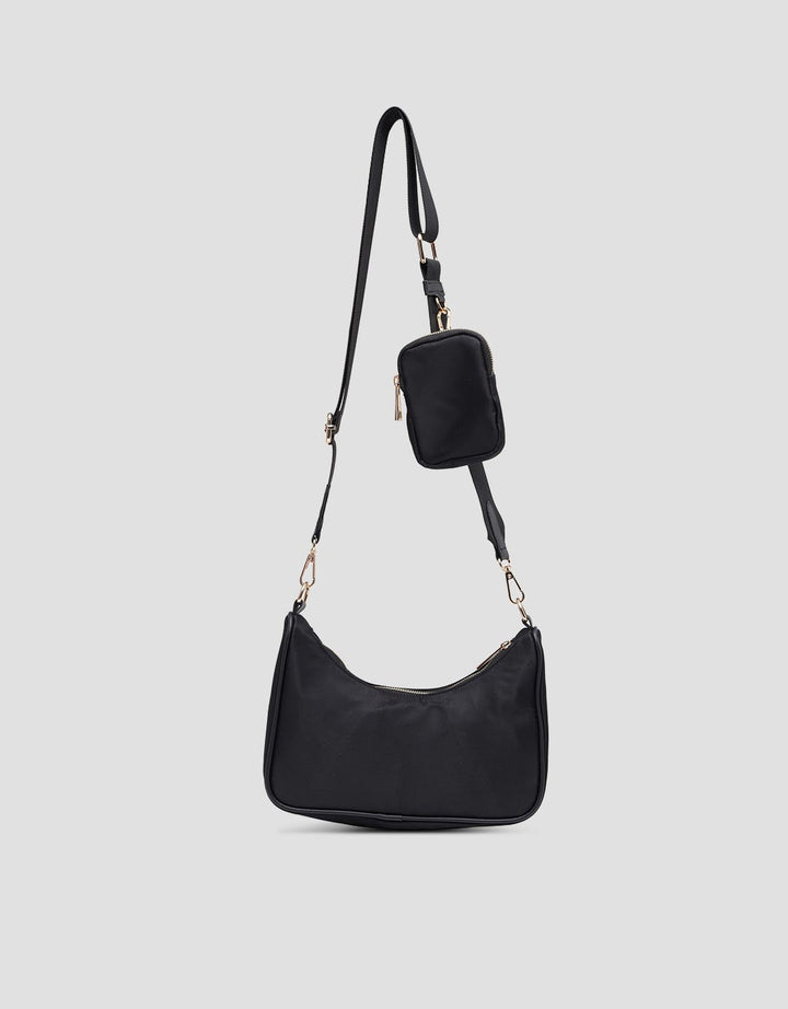 Nevada Shoulder Bag Solid Vivere Wanita