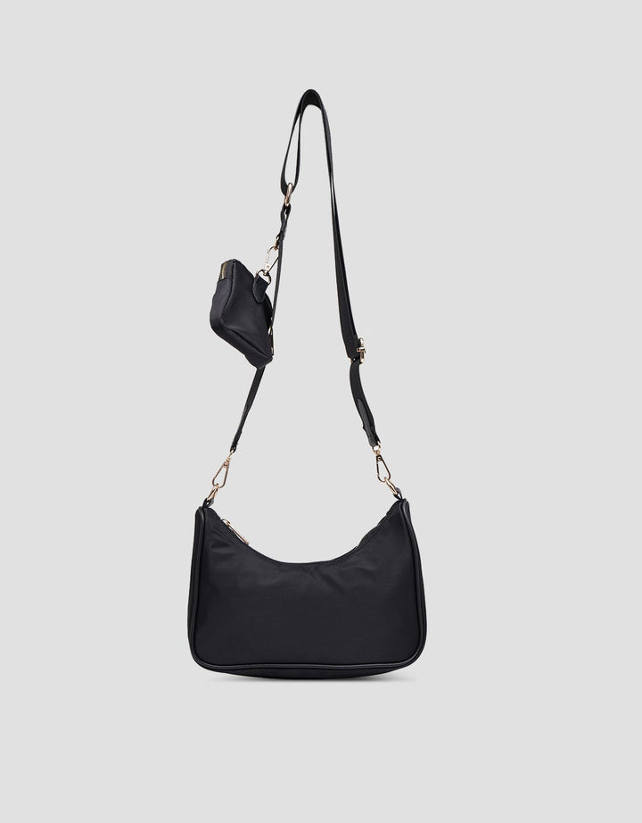 Nevada Shoulder Bag Solid Vivere Wanita