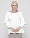 Annisa Details On Chest Blouse Wanita