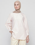 Annisa Long Sleeve Blouse Oversized Print With Baloon Sleeve