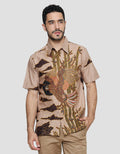 Arjuna Weda Body Fit Batik Garuda 2 Hem Pria