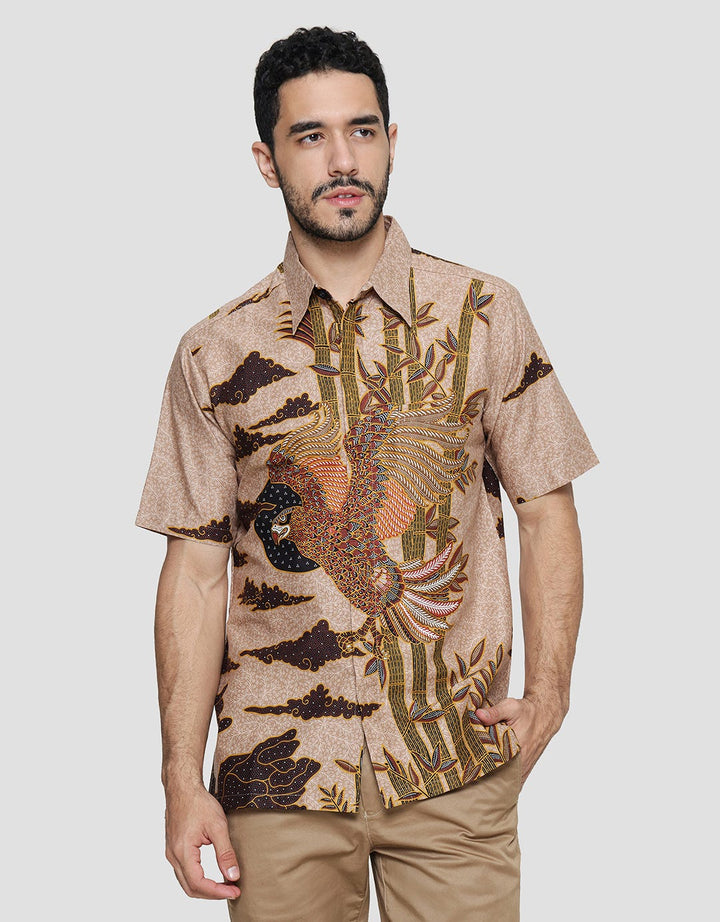 Arjuna Weda Body Fit Batik Garuda 2 Hem Pria