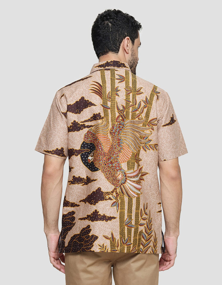 Arjuna Weda Body Fit Batik Garuda 2 Hem Pria