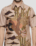 Arjuna Weda Body Fit Batik Garuda 2 Hem Pria
