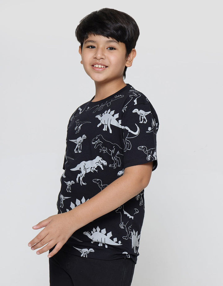 Aero Short Sleeve T-Shirt Full Print Dino