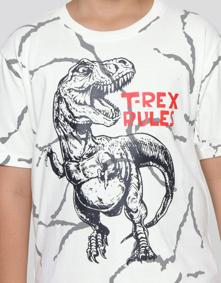Aero Short Sleeve T-Shirt Print Trex