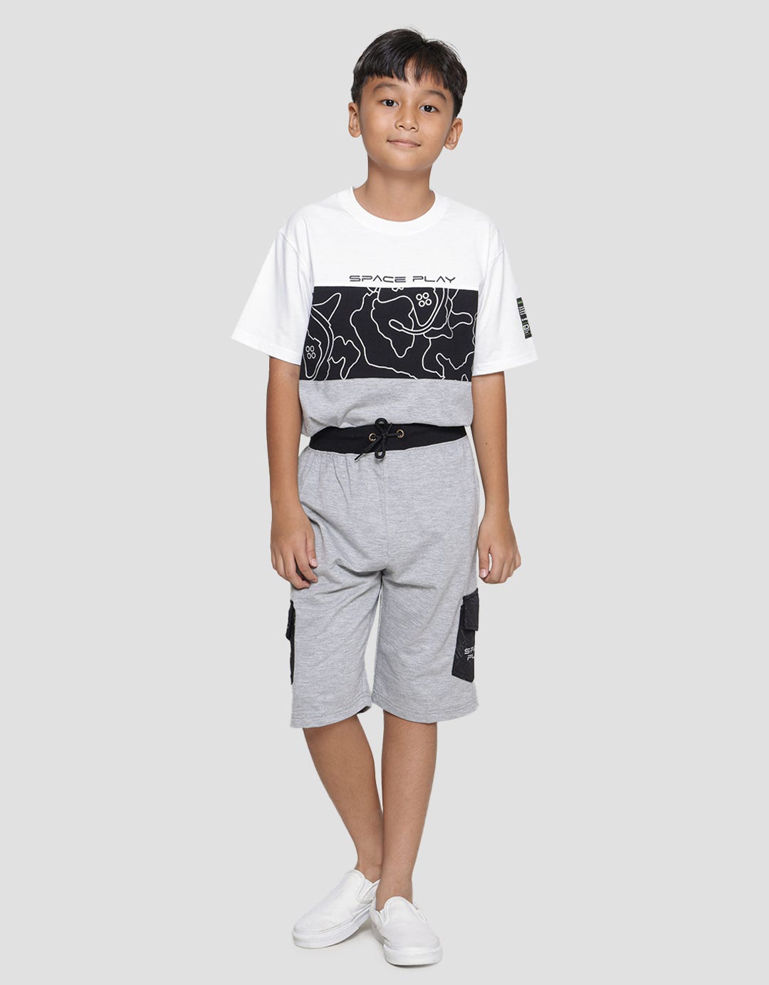 Aero Spce Play Game Boys Knit Shorts
