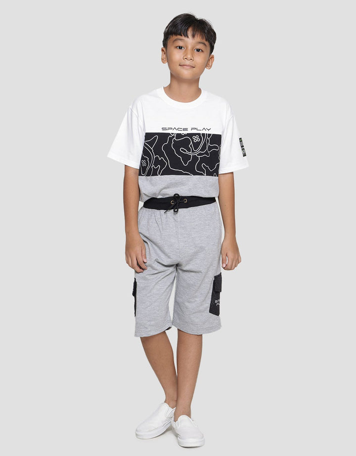Aero Spce Play Game Boys Knit Shorts