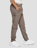 Aero Boys Basic Rib Button Long Pants